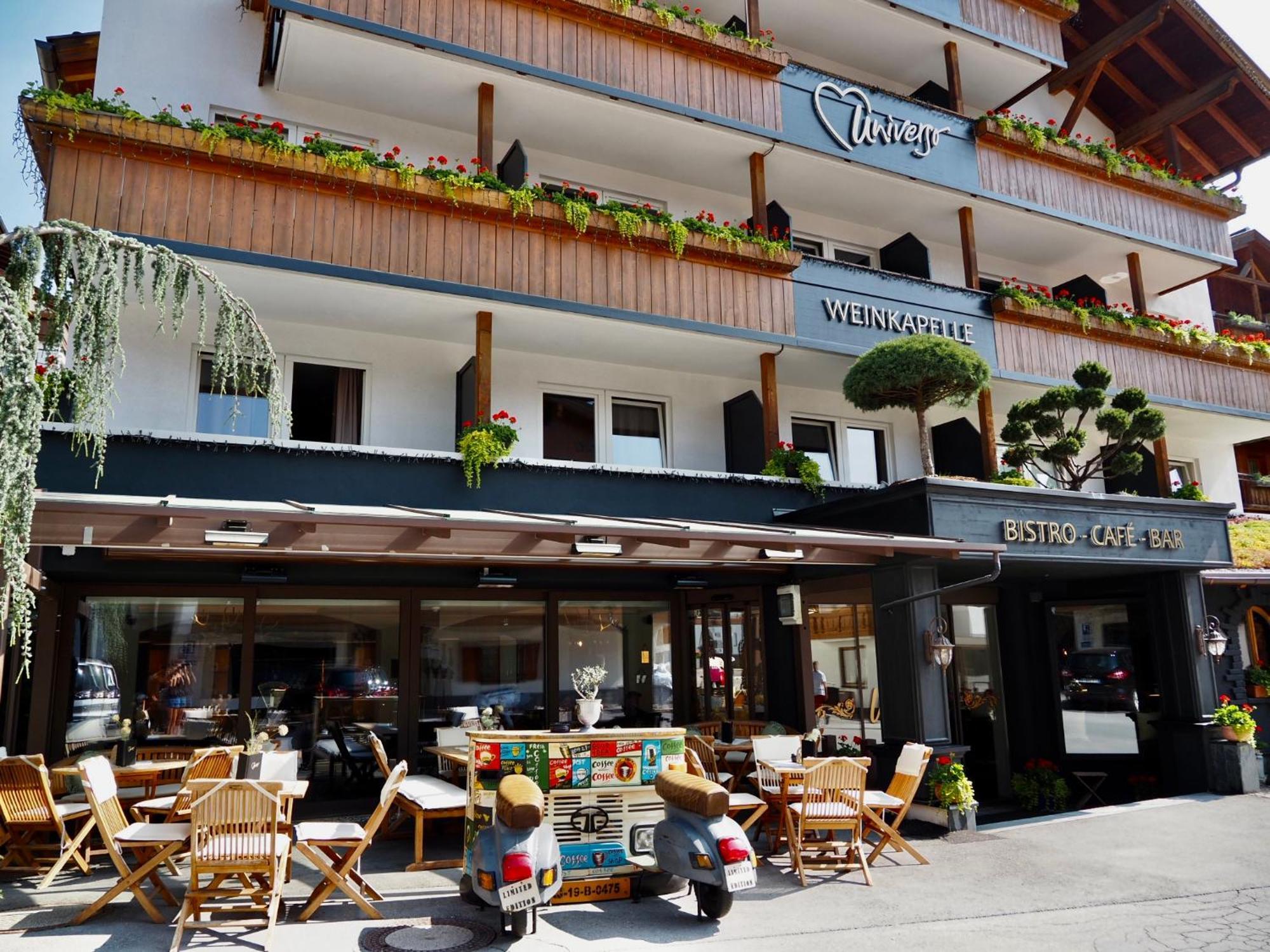 Hotel Universo Serfaus Exterior foto